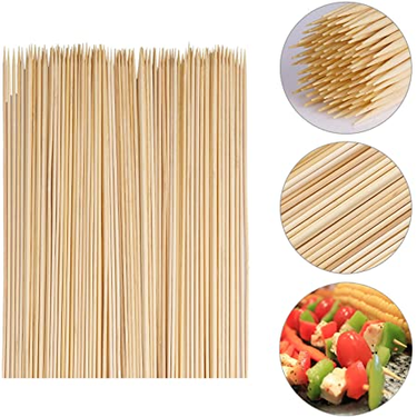 100 Jessy's Wooden Skewers 25cm