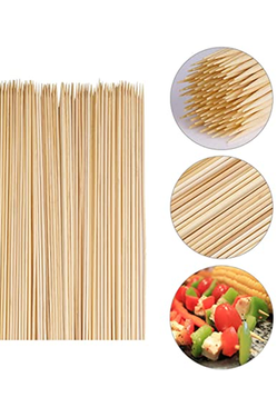 100 Brochettes en Bois Jessy's  25cm