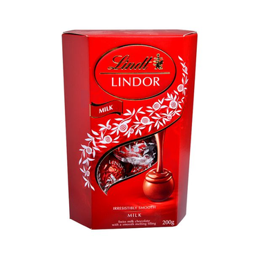 Trufas de chocolate con leche Lindor Lindt 200g 