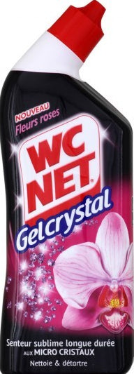 WC NET GEL CRYSTAL PINK FLOWERS 750ML