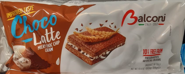 GENOISE BALCONI CHOCO 300 G