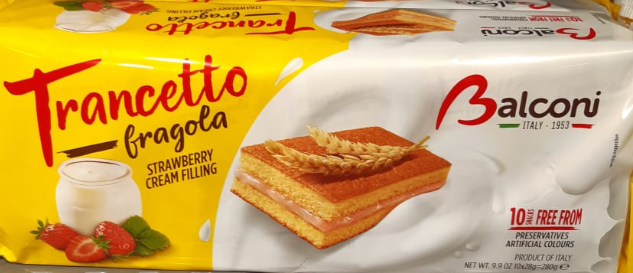 GENOISE BALCONI YAOURT FRAGOLA 280 G