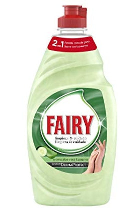 Liquide vaisselle Aloe Vera et Concombre Fairy 400 ml