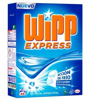 Wipp Express 44 Wash Powder Detergent 2.728 kg