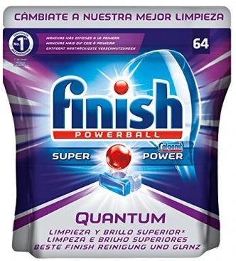Quantum Finish Dishwasher Tablets 64 Unit