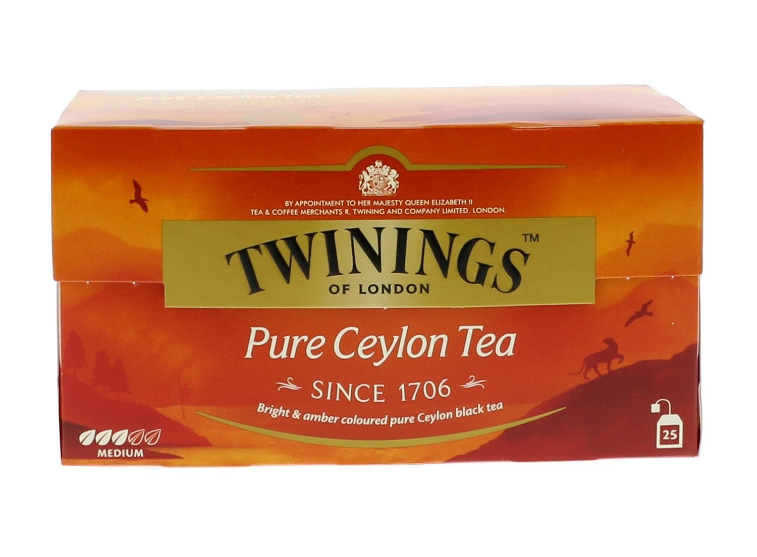 Twinings of London Ceylon Tea 25 bags