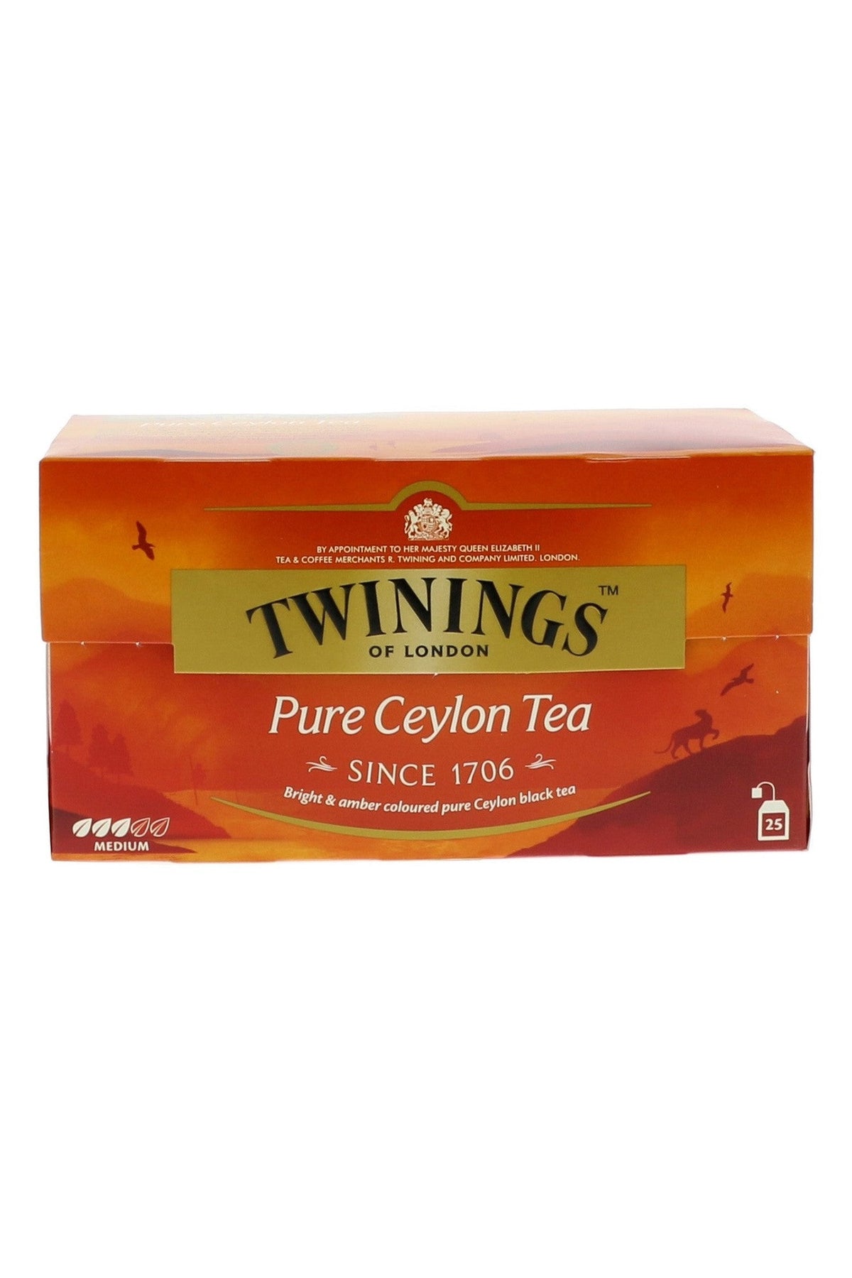 Twinings of London Ceylon Tea 25 bags