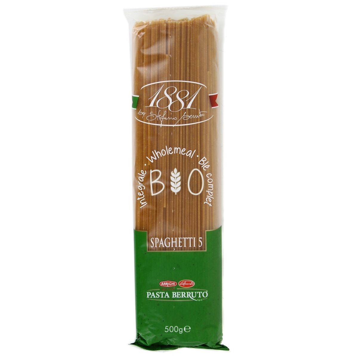 Spaghetti 5 Organic &amp; Integral 1881 Stefano Berruto 500g
