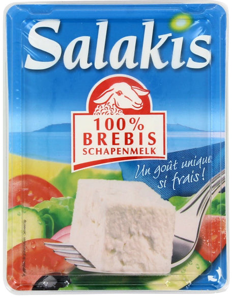 Salakis Féta Fromage au Lait de Brebis Spécial Salade 48% Président 200 g