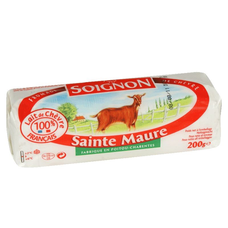 Sainte-Maure Log of Goat Cheese 200 g