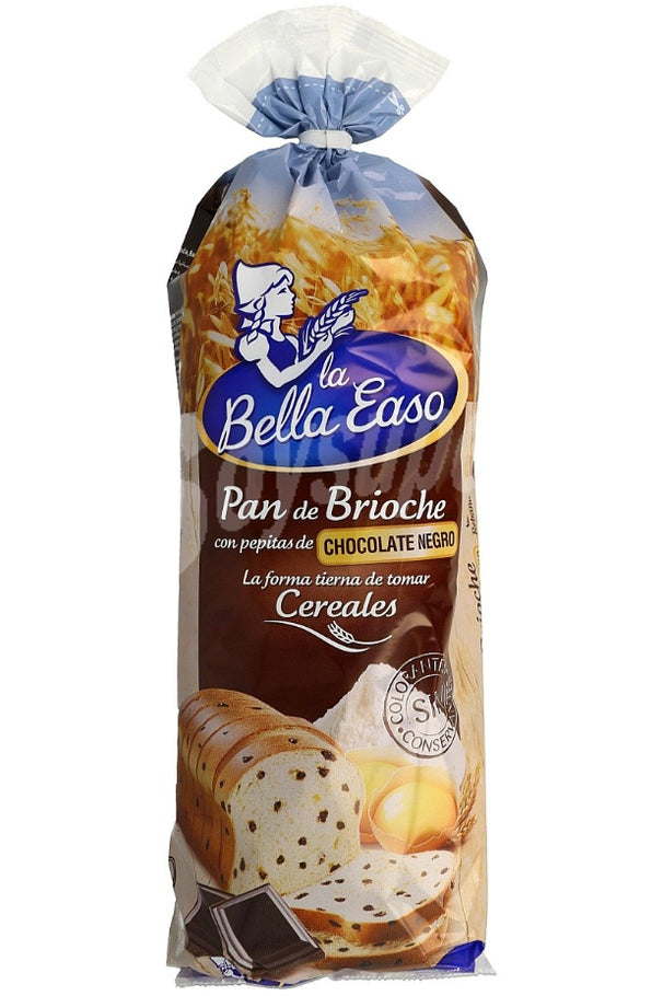 Pain de Brioche Pépites de Chocolat Labella Easo 500g