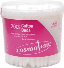 200 Cosmofem Cotton Swabs