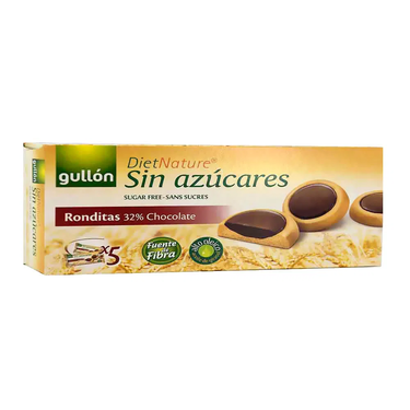 Sugar Free Ronditas 32% Gullon Chocolate Cookies 186 g