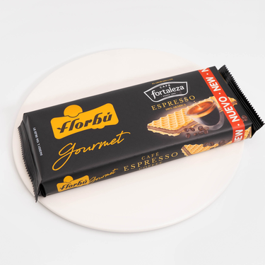 Wafers with Cream Gourmet Espresso Flavor Florbú 160 g