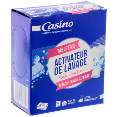 Stain Remover Activator Special White Casino 10 tablets X 20 g
