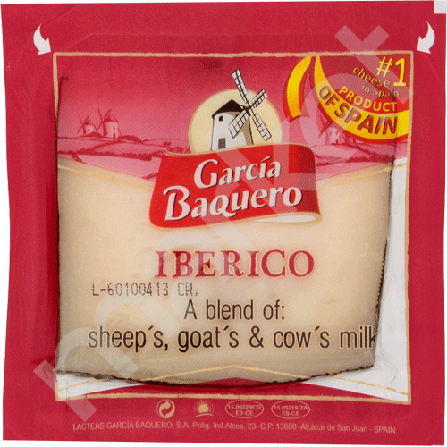 Fromage Ibérique Spécial Tapas (Origine Espagne) Garcia Baquero 150 g