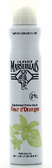 Déodorant Spray Fleur D'Oranger Anti-Traces Le Petit Marseillais 200ml