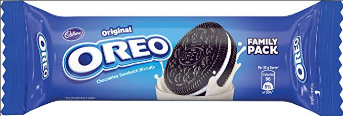 pack of 8 Oreo Chocolate/Original Cookies 57G