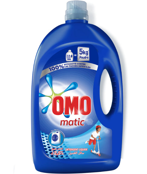 Set of 2 Omo Liquid Laundry Detergent 2.5L