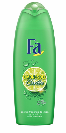 Gel Douche  Aux Caraibes Citrons FA 550ML