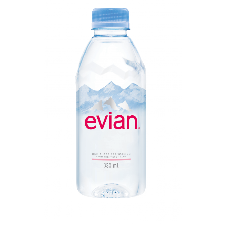 Eau Plate Prestige Evian pet 33 cL