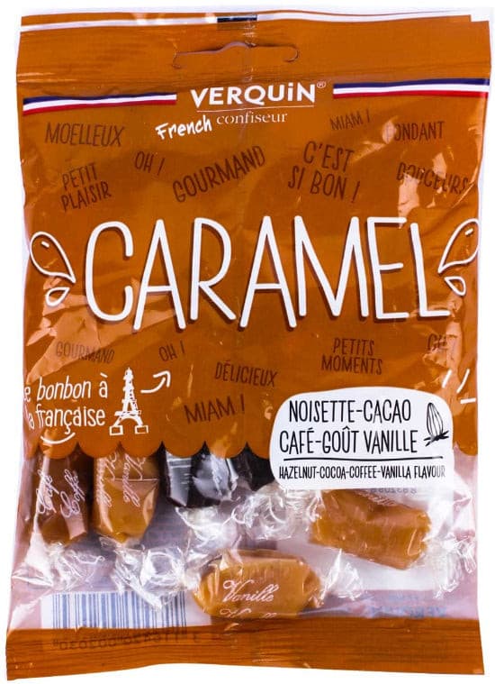 Verquin French Caramel Candies 125g