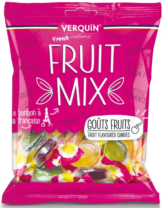 Verquin French Fruit Mix Candies 125g