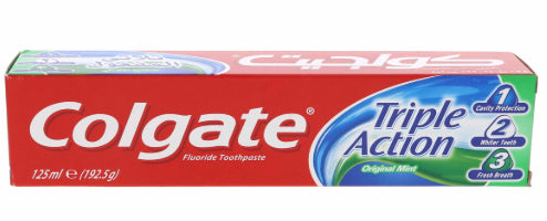 Triple Action Toothpaste Original Mint 3 Colgate 100 ML