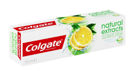 Pâte Dentifrice Rafraîchissante Au Citron et à Aloe Vera Colgate 75 ml