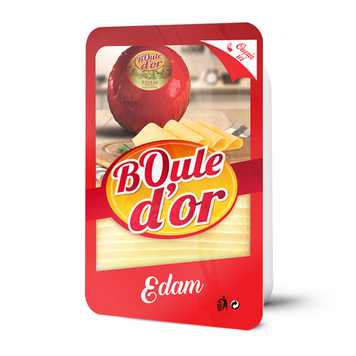 Edam tranche Boule d’Or 100g