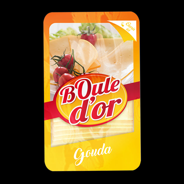 Gouda tranche Boule d’Or 200g