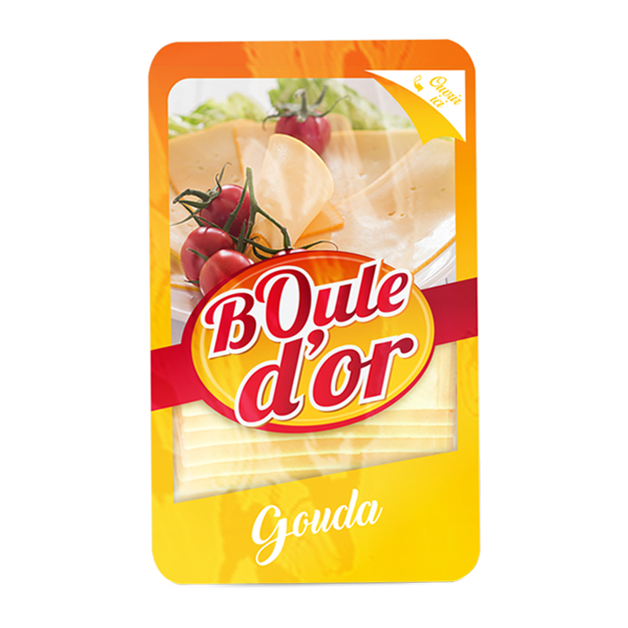 Gouda tranche Boule d’Or 200g