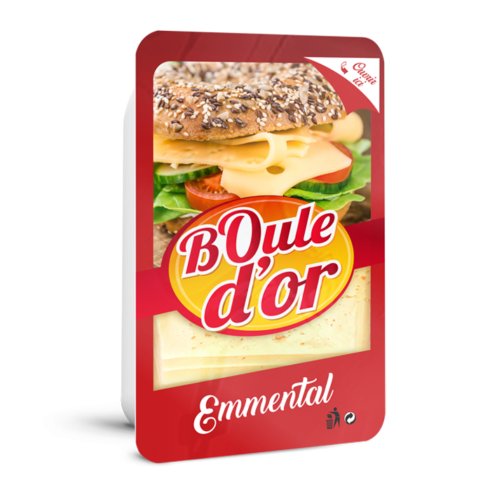 Emmental tranche Boule d’Or 200g