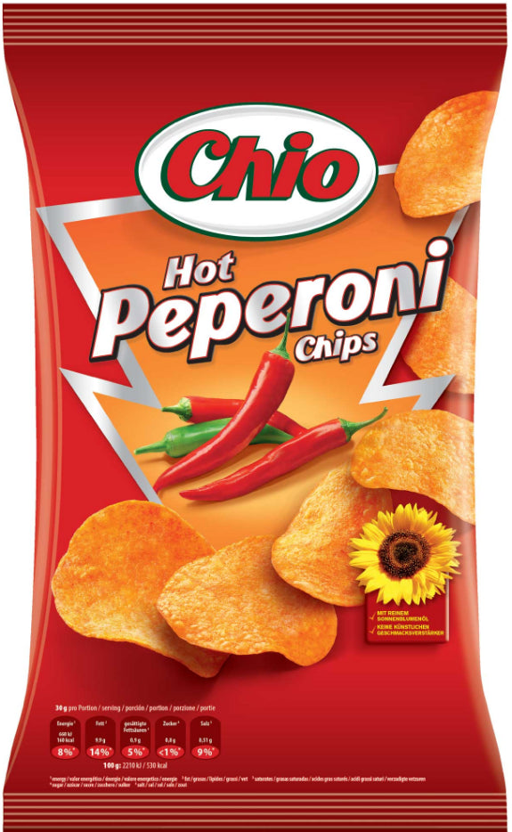 Peperoni Chio Crisps 90g