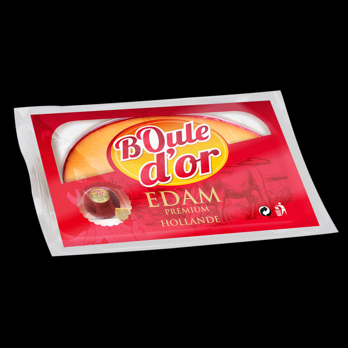 Portion Fromage Edam 40% matière grasse Boule D'or 160g