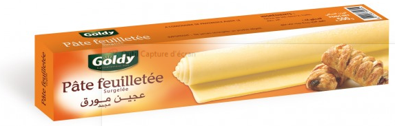 جولدي معجنات نفخة مجمدة 500 جم