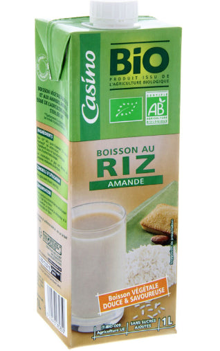 Organic Casino Rice and Almond Drink 1L