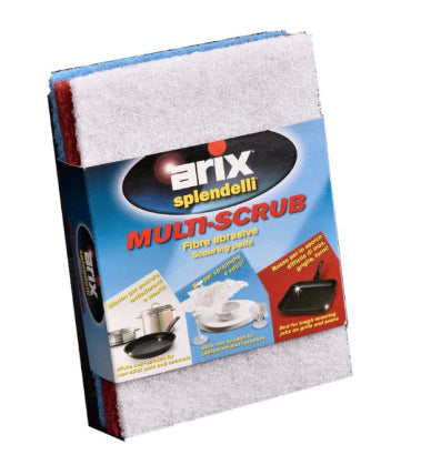 Arix Multi-Purpose Abrasive Fiber Sponges