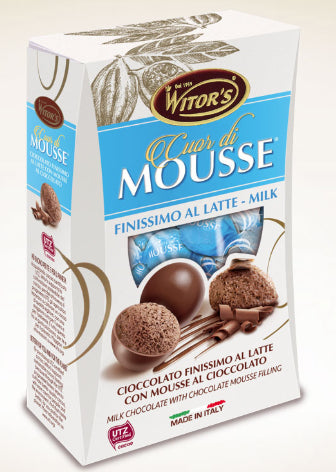 Witor's Milk Chocolate Mousse Filled Pralines 136G