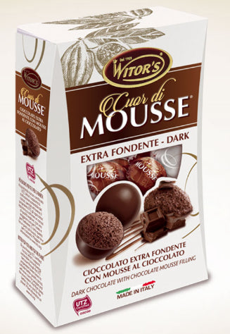 Witor's Dark Chocolate Mousse Filled Praline 136G