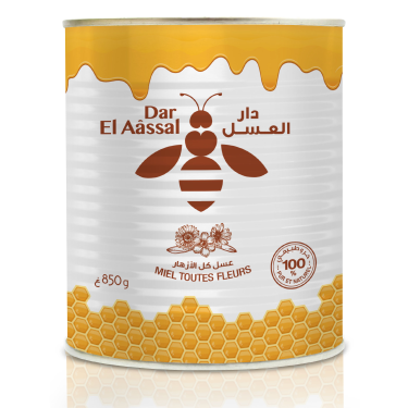Miel Toutes Fleurs Dar El Aassal  850 g