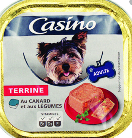 Terrine Au Canard et Aux Légumes - Casino - 300 g