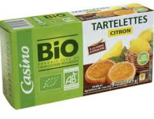 Tartelettes Citron Casino Bio 125g