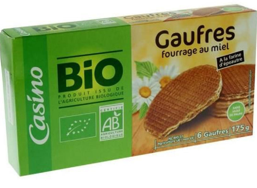 Casino Honey Waffle Organic 175g