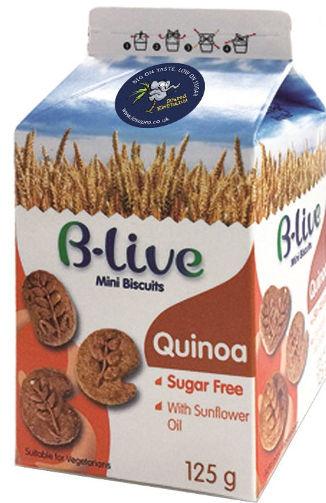 Mini B-Live Quinoa Biscuits 125g