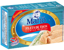 Tuna Fillets in Vegetable Oil Mario 125g