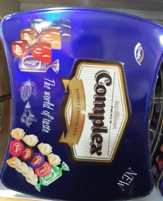 Complex Chocolate Candies In Blue Tin Cagla 447g