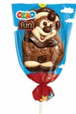 Ozmo Fun Milk, White &amp; Dark Chocolate Candy Stick 23g
