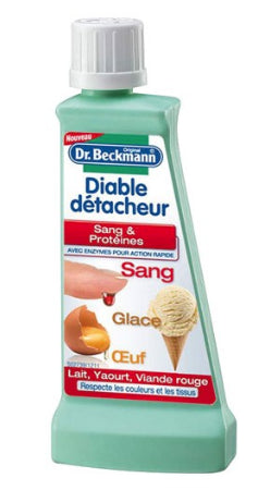 Détachant à sec pour tâches Sang et Lait Dr Bekmann 50CL