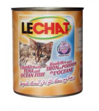 Meatballs With Tuna And Ocean Fish For Cat LECHAT 800g.